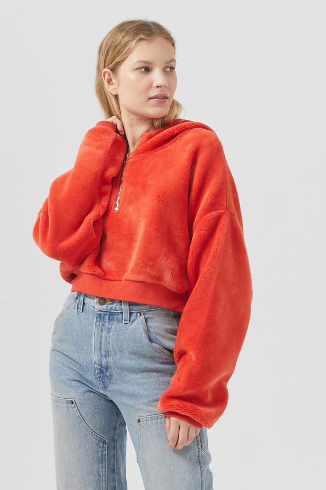 UO Bliss Fleece Hoodie Sweatshirt | Urban Outfitters