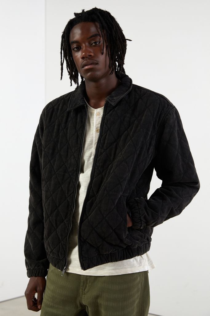 UO Quilted Harrington Jacket Urban Outfitters Canada