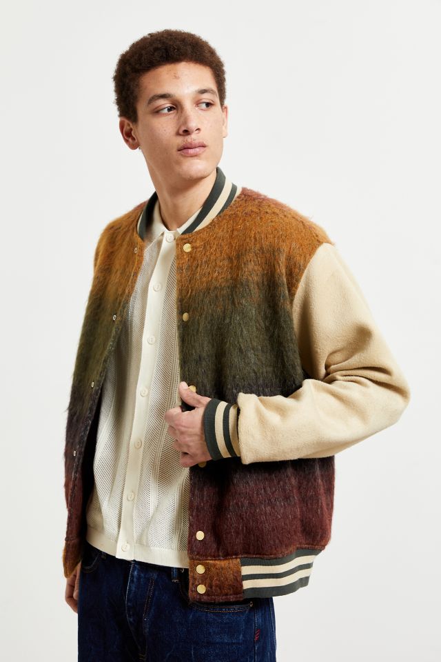 UO Ombre Wool Varsity Jacket | Urban Outfitters Canada