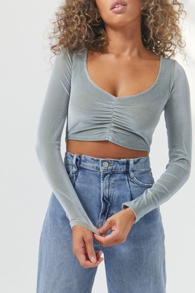 urban outfitters ruched top