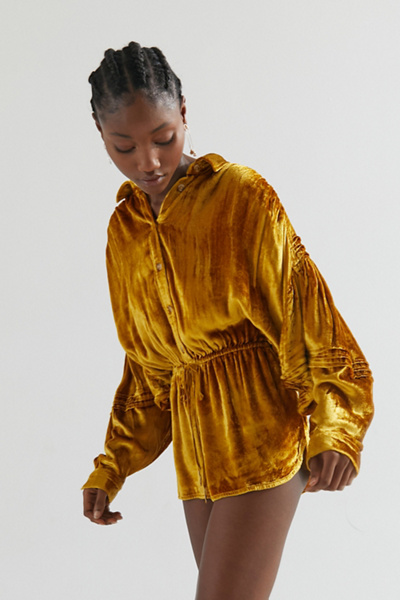 urban outfitters yellow jumpsuit