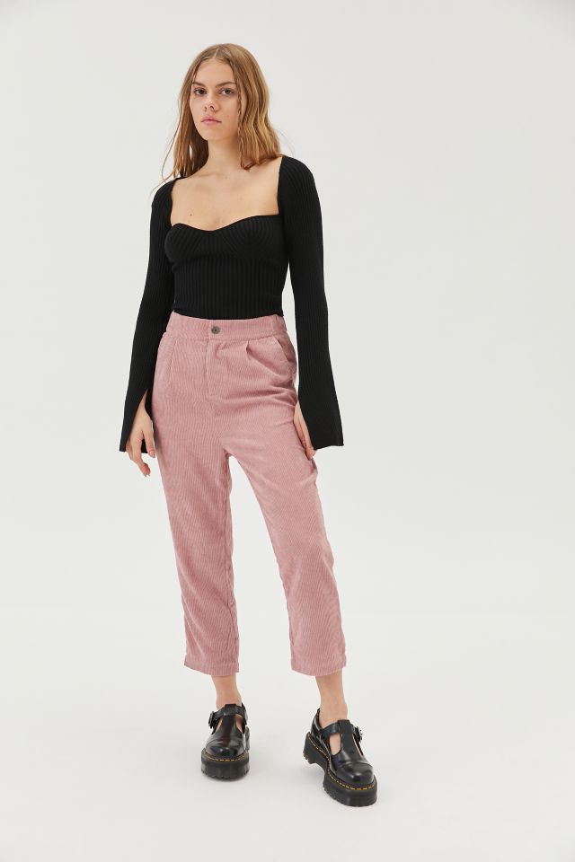 Lioness Cortez Corduroy Tapered Pant | Urban Outfitters