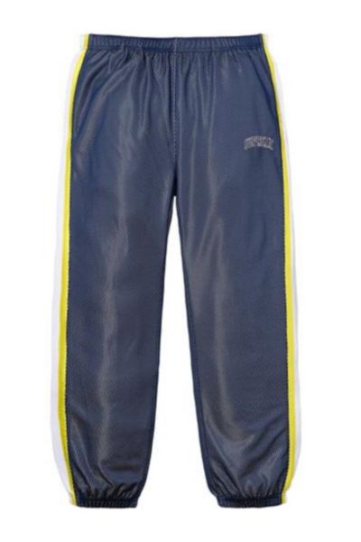 mesh track pants men's