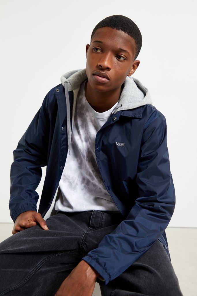 Vans Riley Hooded Coach Jacket | Urban Outfitters