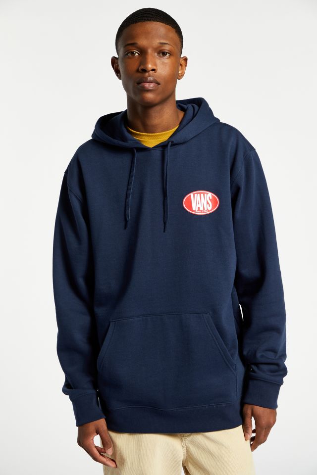 Vans Retro Oval Logo Hoodie Sweatshirt | Urban Outfitters
