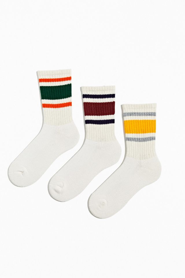 American Trench Striped Crew Sock 3-Pack | Urban Outfitters Canada