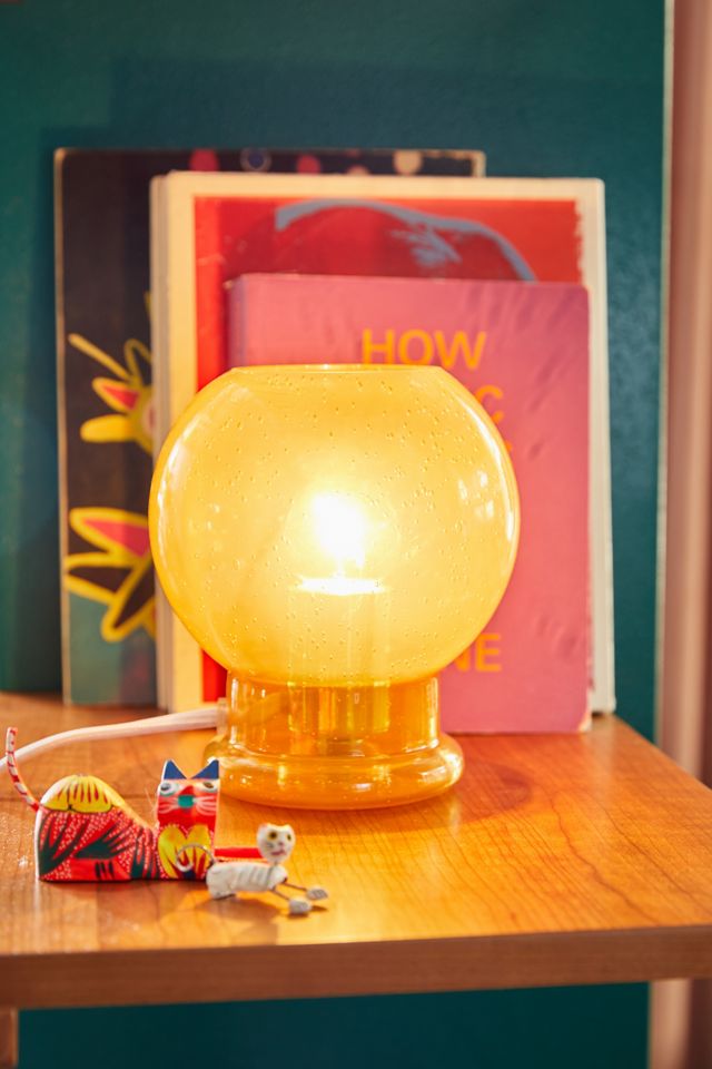 Alvaro Glass Table Lamp Urban Outfitters