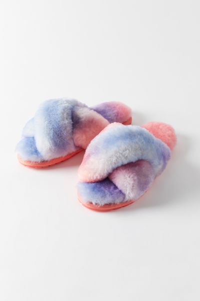 tie dye mayberry slipper