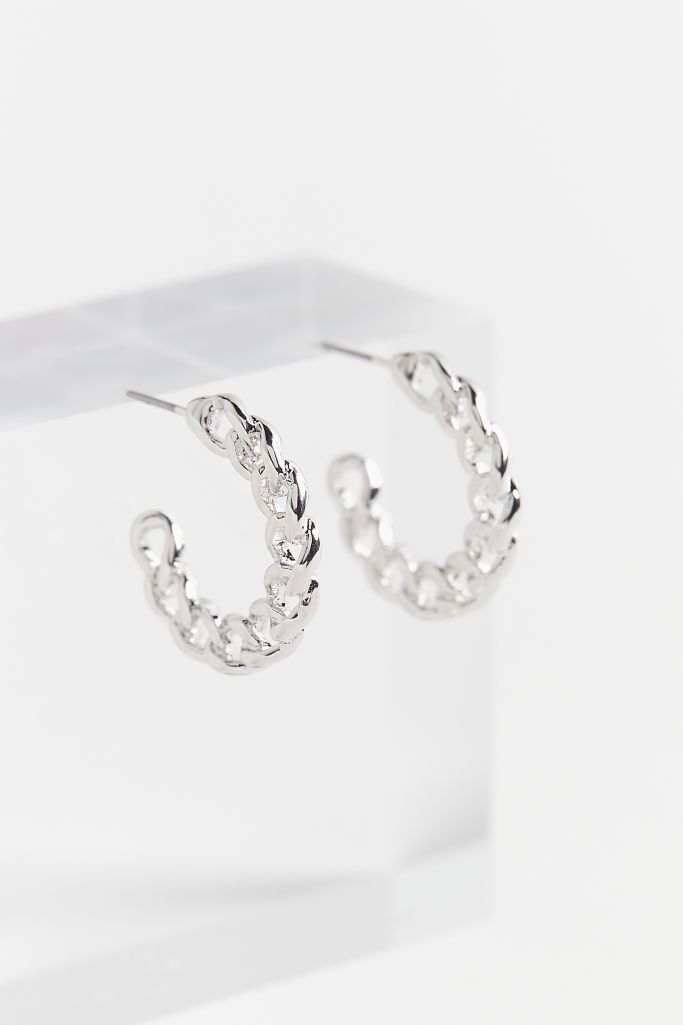 Curb Chain Hoop Earring | Urban Outfitters