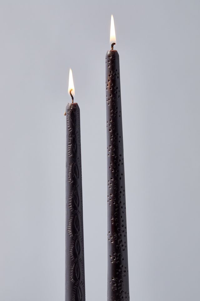 Carved Taper Candle Set Urban Outfitters Canada