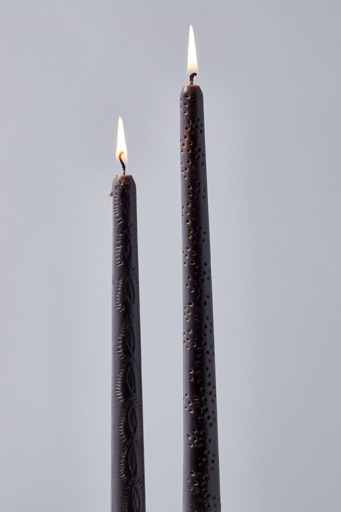 Carved Taper Candle Set Urban Outfitters