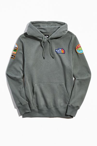 north face urban patch hoodie