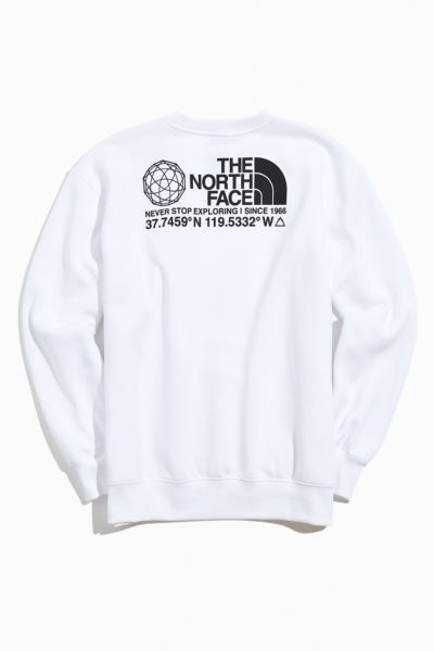 north face coordinates sweatshirt