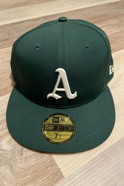 a's batting practice hat