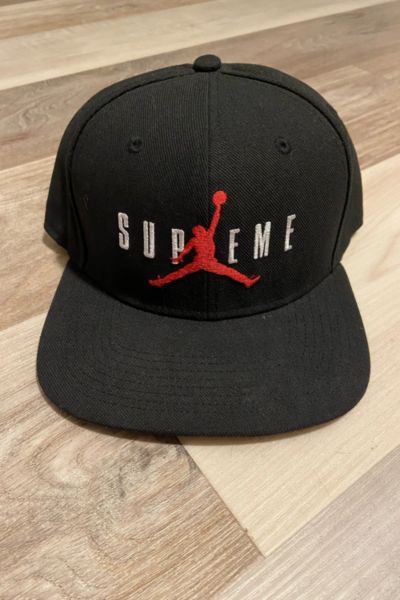 supreme jordan snapback
