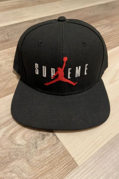 supreme jordan cap