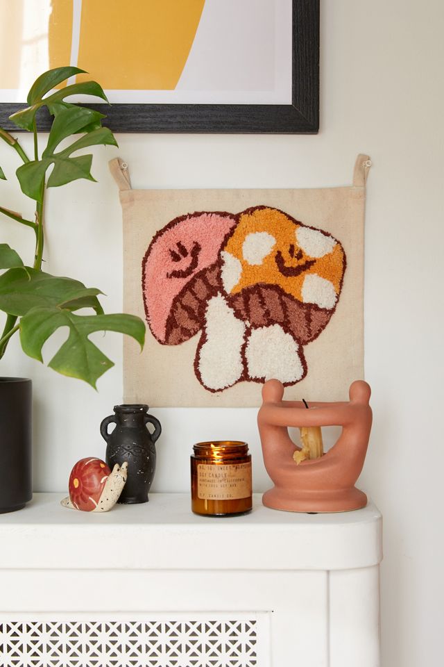 Tufted Mushroom Buddies Tapestry Urban Outfitters