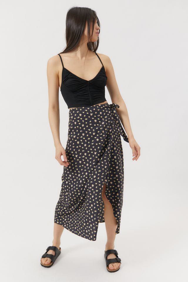 Billabong Ocean Air Wrap Midi Skirt | Urban Outfitters