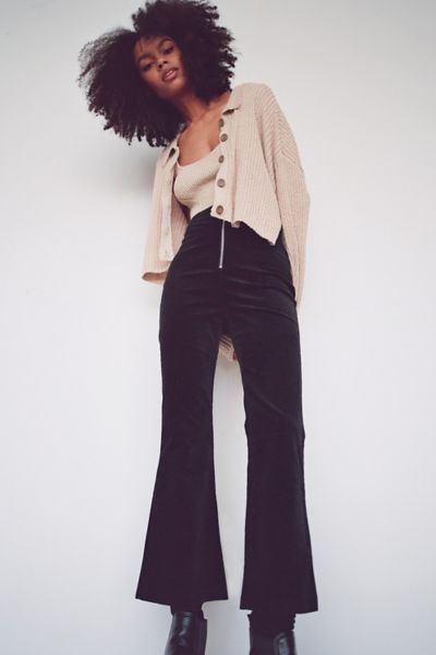 UO Veda Corduroy Flare Pant | Urban Outfitters