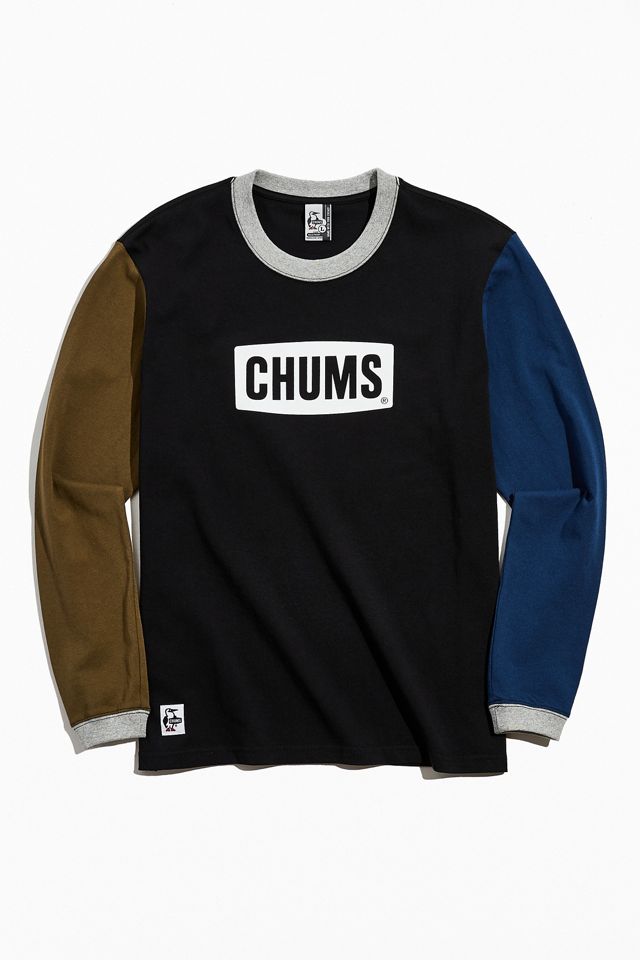 Chums Logo Long Sleeve Tee | Urban Outfitters