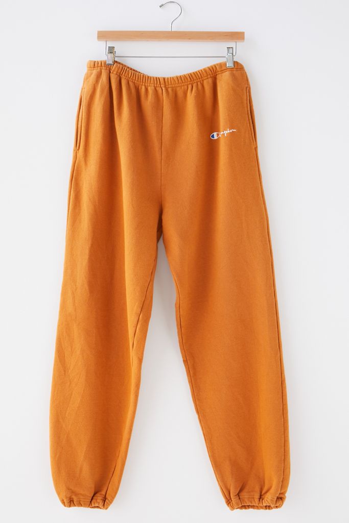 Vintage Champion Orange Sweatpant | Urban Outfitters