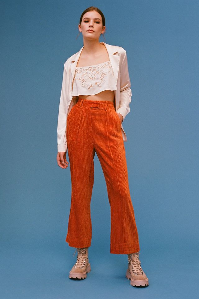 UO Ruby Corduroy Flare Pant | Urban Outfitters