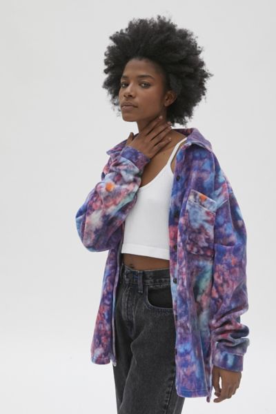NEW girl ORDER Marble Fleece Shirt | Urban Outfitters