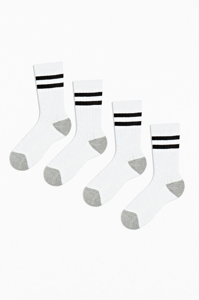 Striped Crew Sock 4-Pack | Urban Outfitters