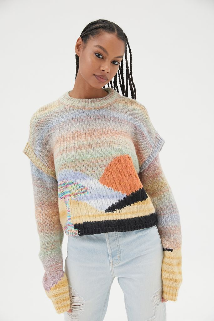 UO Ventura Landscape Sweater Urban Outfitters