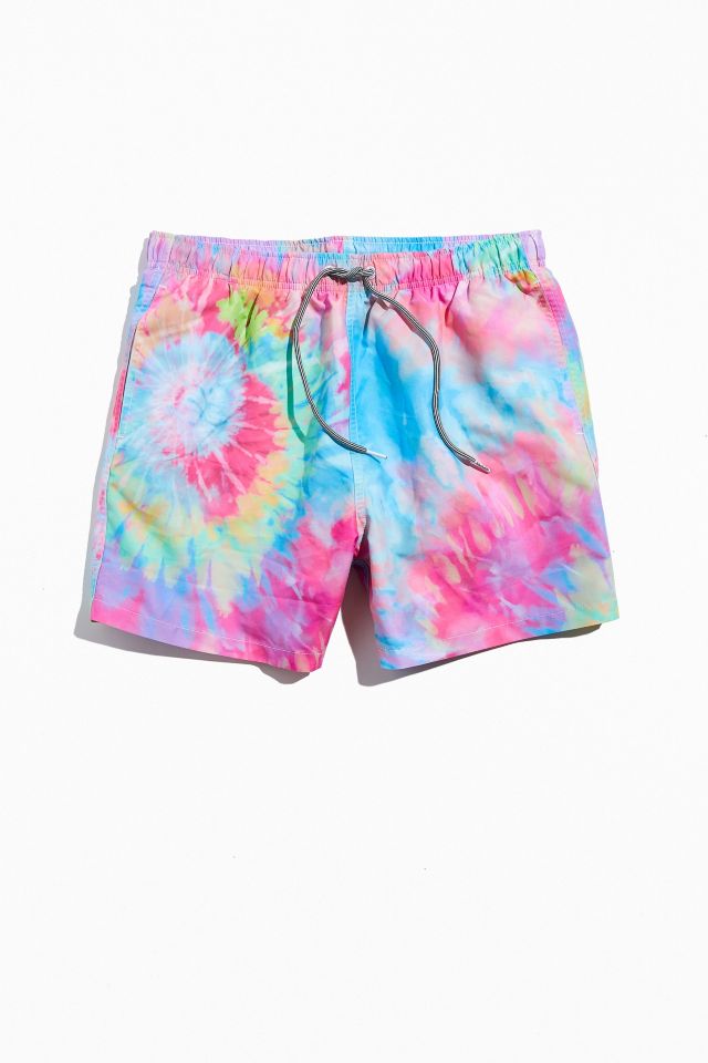 Boardies Spiral Tie-Dye Print Swim Short | Urban Outfitters