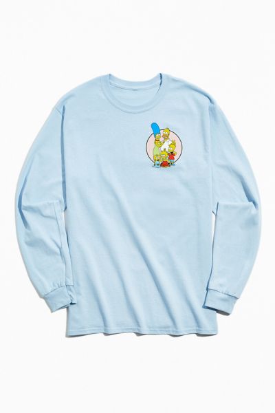 The Simpsons Family Pose Long Sleeve Tee | Urban Outfitters
