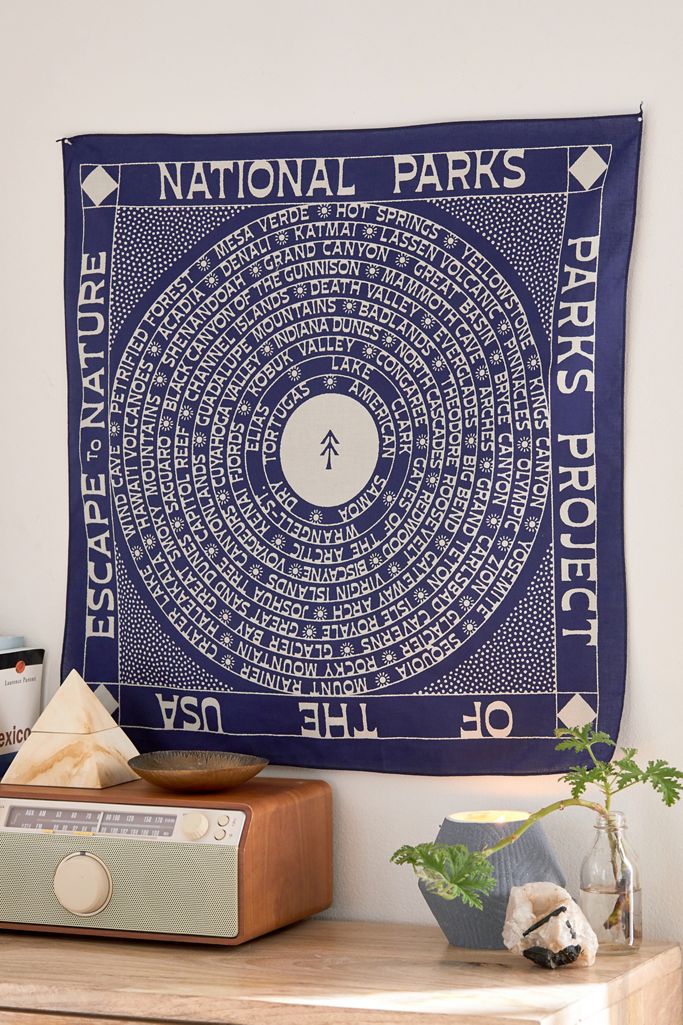 Parks Project Escape To Nature Flag Tapestry Urban Outfitters