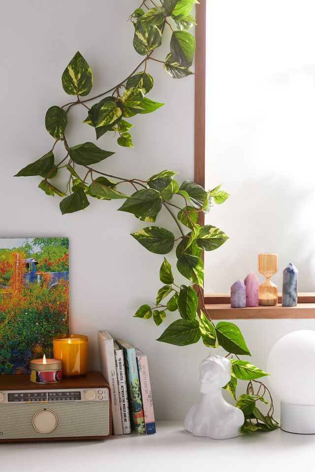 Faux Pothos Vine Garland Urban Outfitters Canada