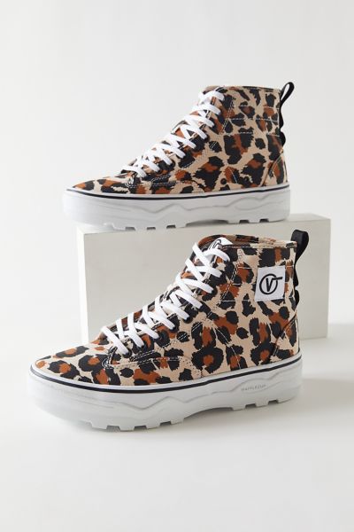 leopard high top sneakers