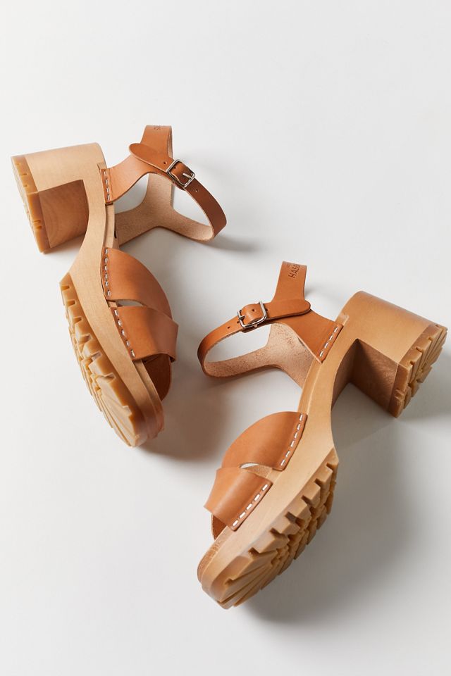 Swedish Hasbeens Chunky Cross Sandal Urban Outfitters