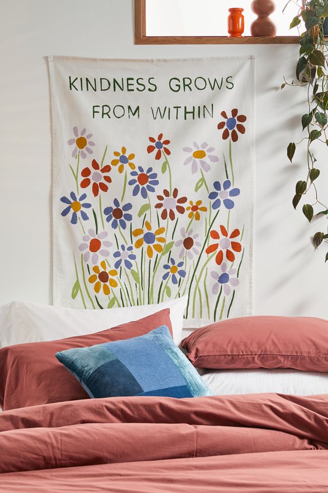 Kindness Grows Tapestry Urban Outfitters