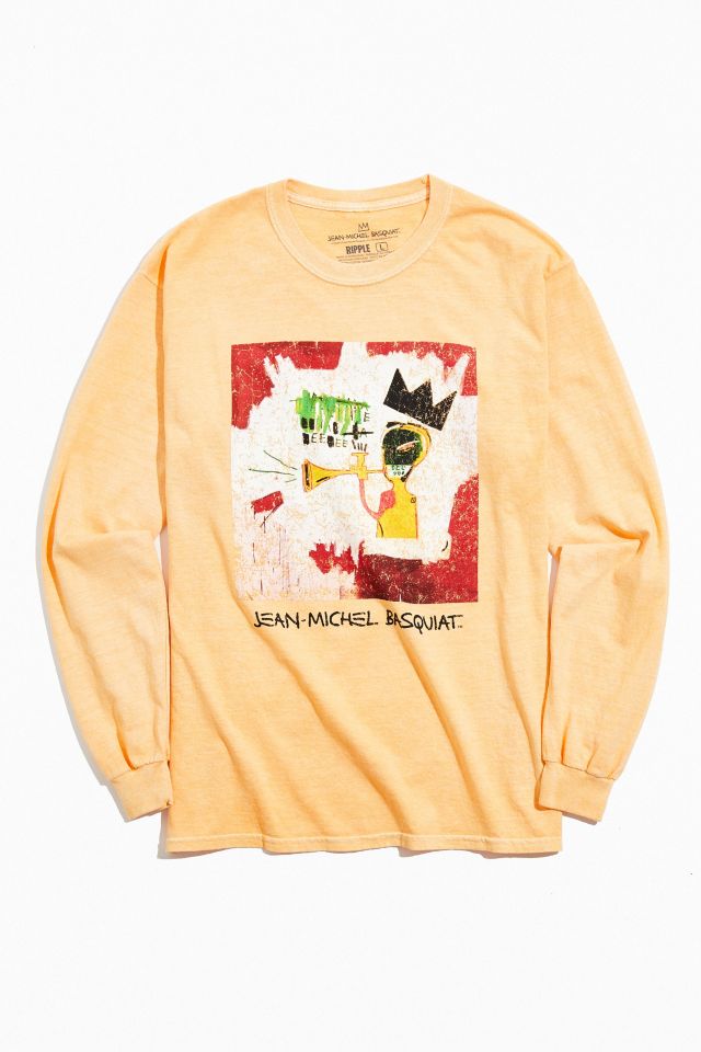 basquiat long sleeve tee
