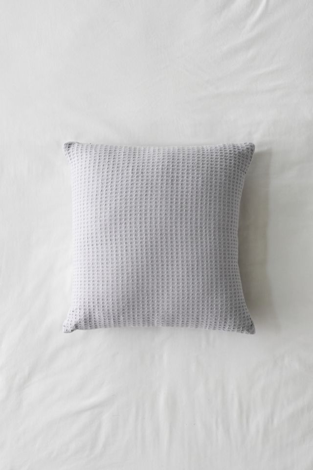 Brushed Waffle Throw Pillow