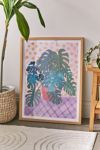 Thumbnail View 1: Sewzinski Monstera Houseplant Art Print