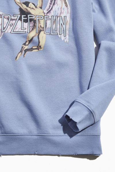led zeppelin crew neck sweatshirt
