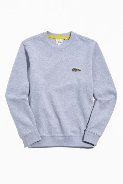 lacoste crew neck sweatshirt