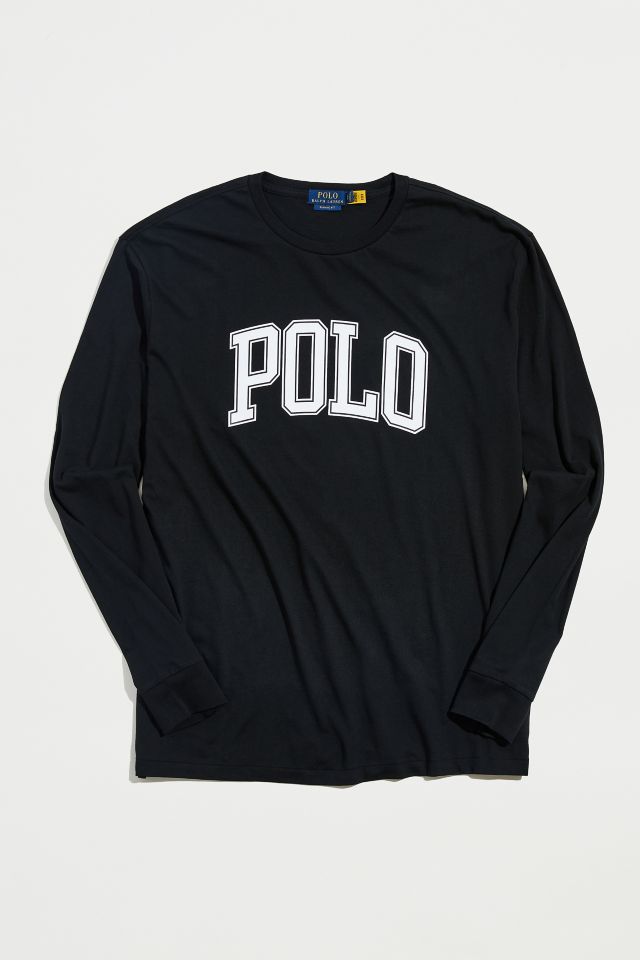 Polo Ralph Lauren Collegiate Long Sleeve Tee | Urban Outfitters