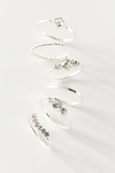 Gem Ring Set | Urban Outfitters