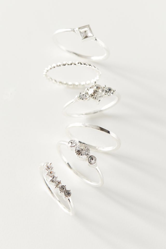 Gem Ring Set | Urban Outfitters