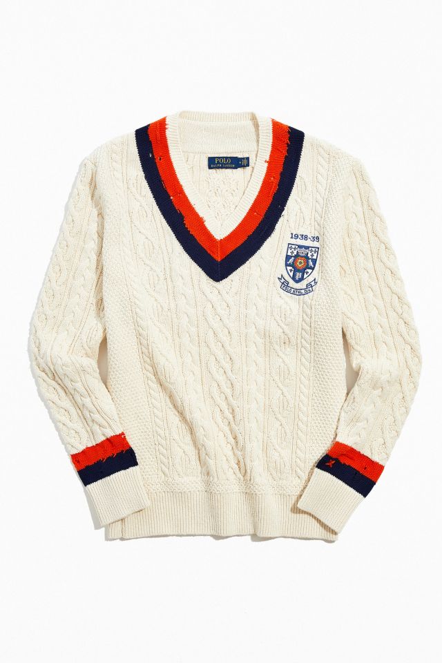 Polo Ralph Lauren Cricket V-Neck Sweater | Urban Outfitters