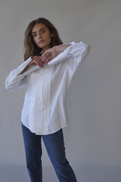 vintage tuxedo shirt