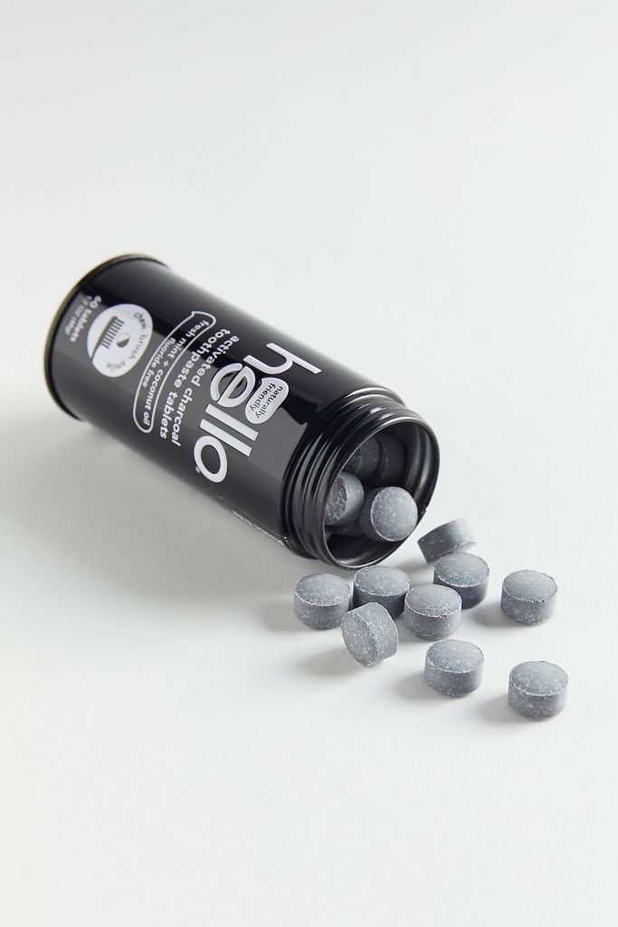hello Activated Charcoal Toothpaste Tablets Urban Outfitters