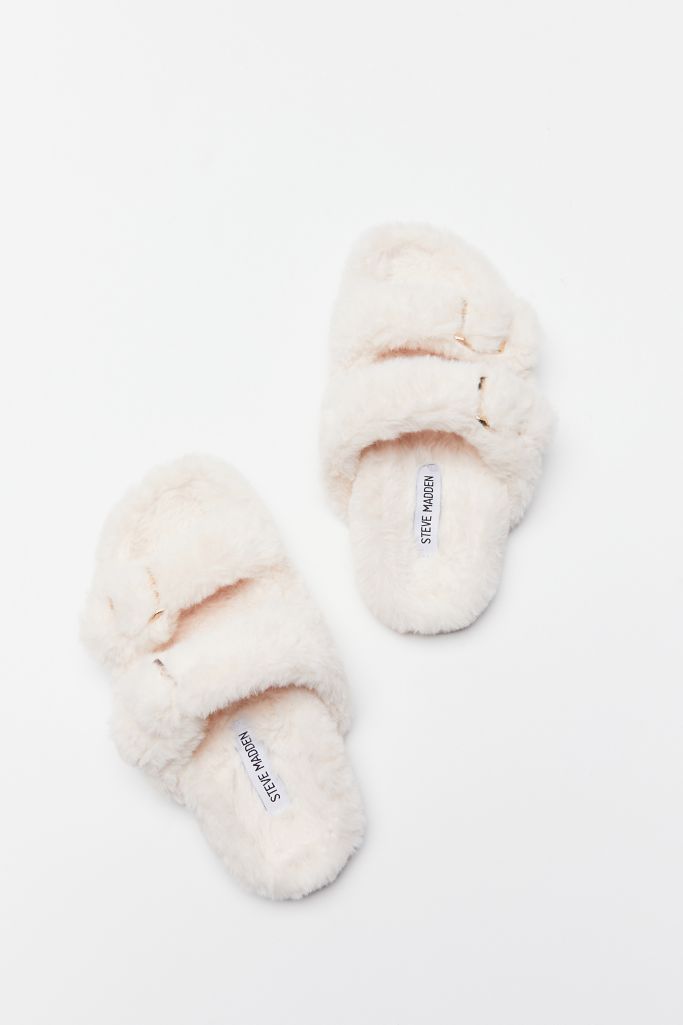 Steve Madden Around Plush Slipper | Urban Outfitters