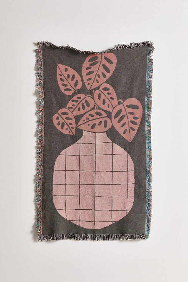 Vase Still Life Woven Tapestry Urban Outfitters