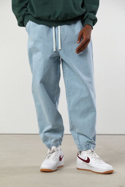 baggy denim joggers